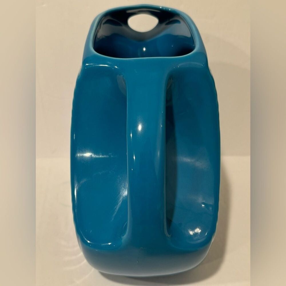 Vintage Fiesta Ware Turquoise Pitcher - Picture 5 of 7